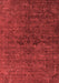 Oriental Red Industrial Area Rugs