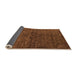 Sideview of Oriental Orange Industrial Rug, urb1742org