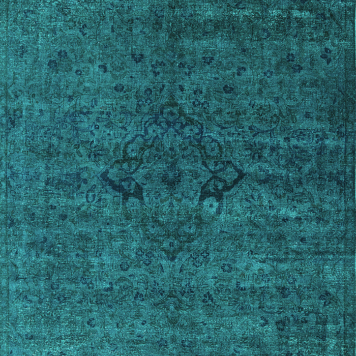 Oriental Turquoise Industrial Rug, urb1742turq