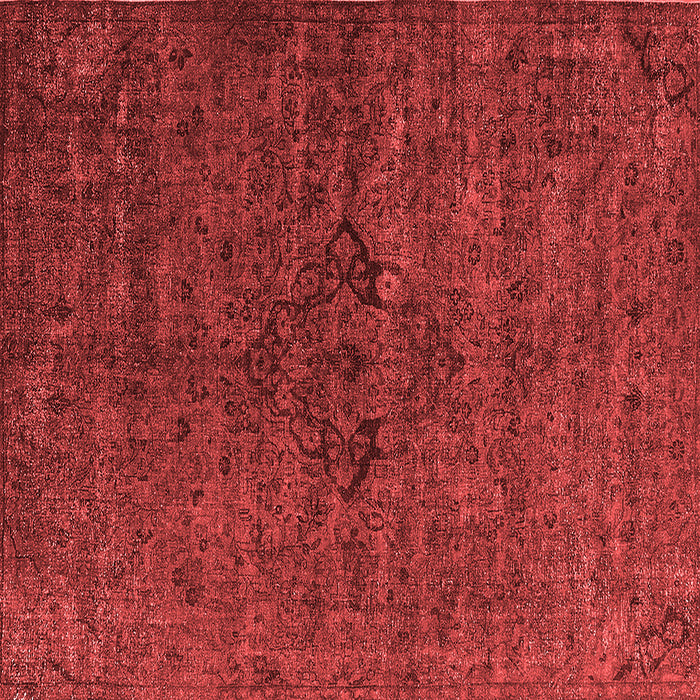 Machine Washable Oriental Red Industrial Rug, wshurb1742red