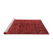 Industrial Red Washable Rugs