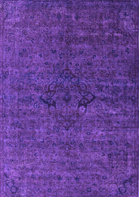 Oriental Purple Industrial Rug, urb1742pur