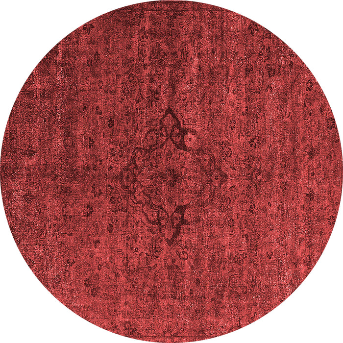 Machine Washable Oriental Red Industrial Rug, wshurb1742red