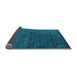 Sideview of Oriental Light Blue Industrial Rug, urb1742lblu