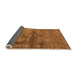 Sideview of Oriental Orange Industrial Rug, urb1743org