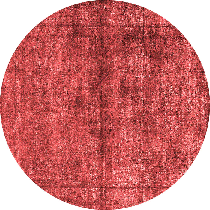 Machine Washable Oriental Red Industrial Rug, wshurb1743red