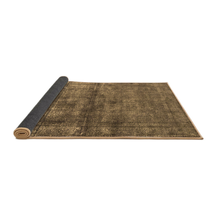 Sideview of Oriental Brown Industrial Rug, urb1743brn