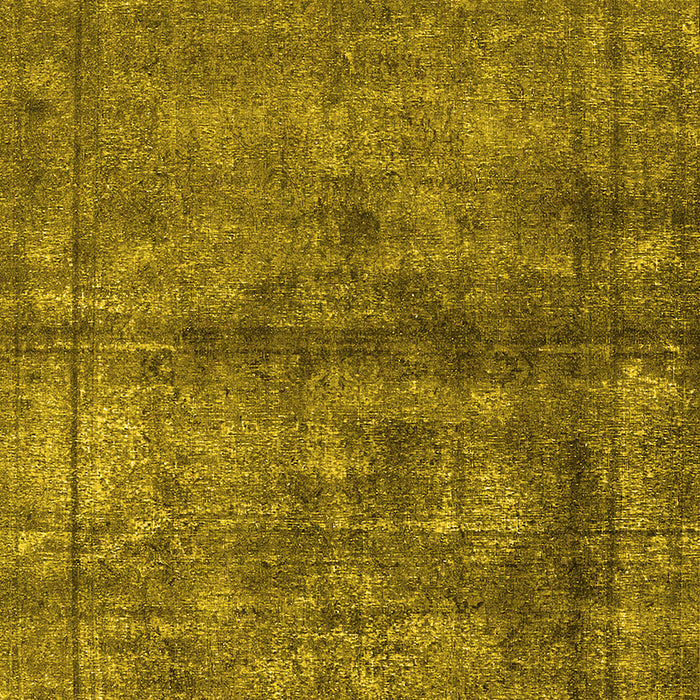 Oriental Yellow Industrial Rug, urb1743yw