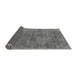 Sideview of Oriental Gray Industrial Rug, urb1744gry