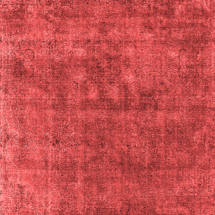 Machine Washable Oriental Red Industrial Rug, wshurb1744red