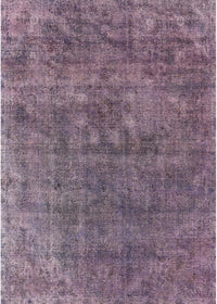 Machine Washable Industrial Modern Purple Rug, wshurb1744