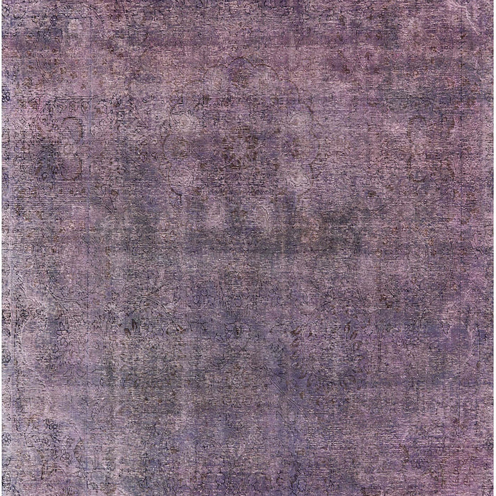 Machine Washable Industrial Modern Purple Rug, wshurb1744