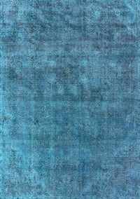 Oriental Light Blue Industrial Rug, urb1744lblu