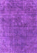 Machine Washable Oriental Purple Industrial Area Rugs, wshurb1744pur