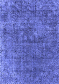 Oriental Blue Industrial Rug, urb1744blu