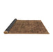 Sideview of Oriental Brown Industrial Rug, urb1744brn