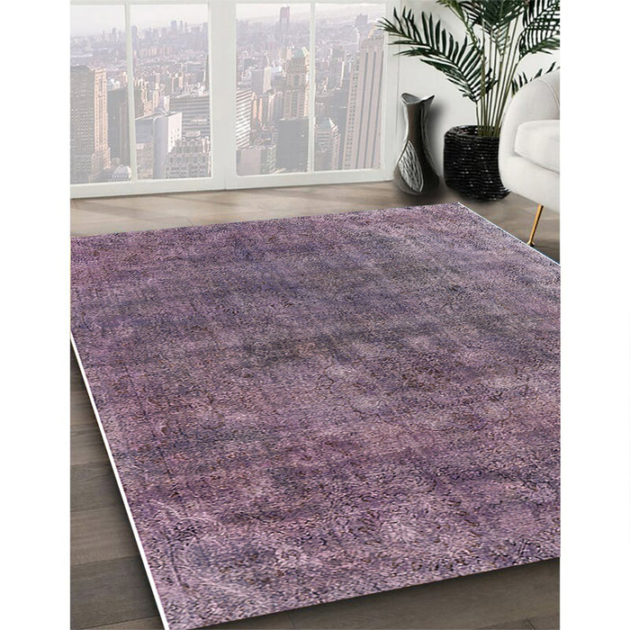 Machine Washable Industrial Modern Purple Rug in a Family Room, wshurb1744