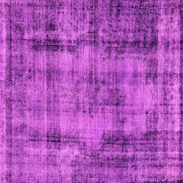 Square Oriental Pink Industrial Rug, urb1745pnk