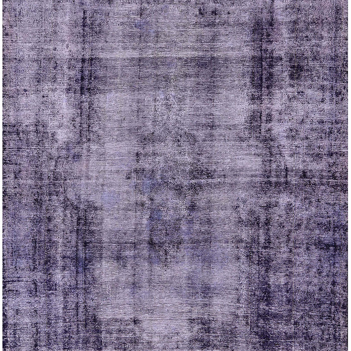Mid-Century Modern Purple Oriental Rug, urb1745