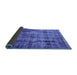 Sideview of Oriental Blue Industrial Rug, urb1745blu