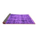 Sideview of Oriental Purple Industrial Rug, urb1745pur