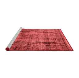Industrial Red Washable Rugs