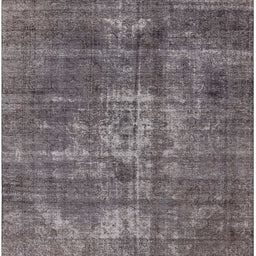 Square Machine Washable Industrial Modern Purple Rug, wshurb1746