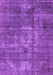 Machine Washable Oriental Purple Industrial Area Rugs, wshurb1746pur