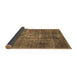 Sideview of Oriental Brown Industrial Rug, urb1746brn