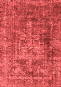 Oriental Red Industrial Rug, urb1747red