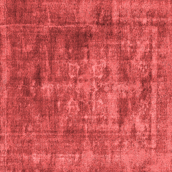 Machine Washable Oriental Red Industrial Rug, wshurb1747red