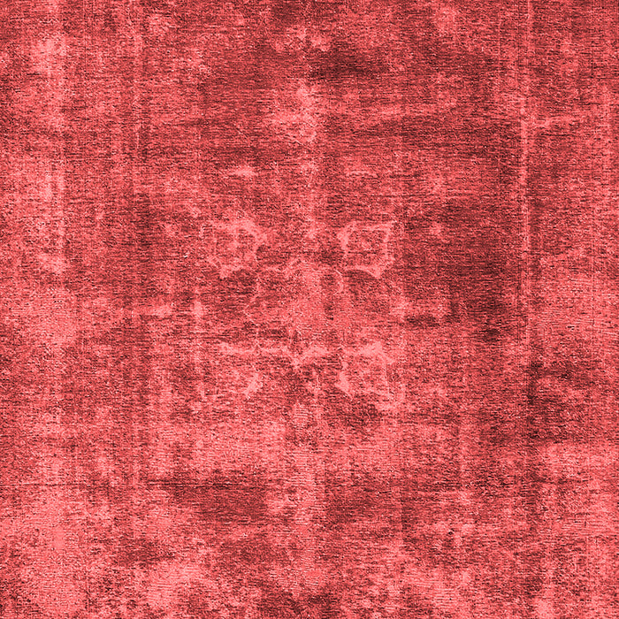 Machine Washable Oriental Red Industrial Rug, wshurb1747red