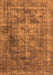 Oriental Orange Industrial Rug, urb1747org