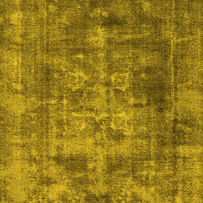 Oriental Yellow Industrial Rug, urb1747yw