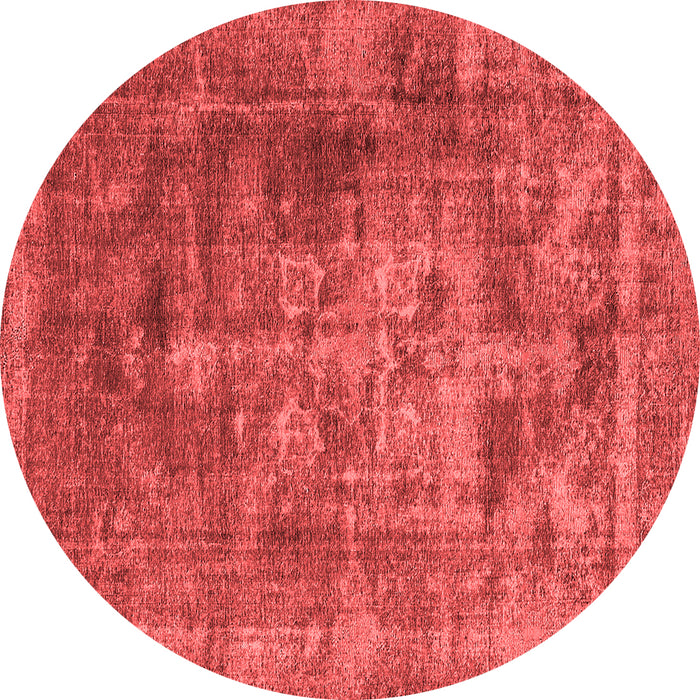 Machine Washable Oriental Red Industrial Rug, wshurb1747red