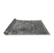 Sideview of Oriental Gray Industrial Rug, urb1747gry