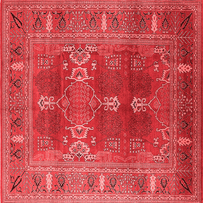Oriental Red Industrial Rug, urb1748red
