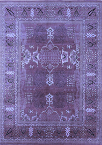 Oriental Blue Industrial Rug, urb1748blu