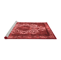 Industrial Red Washable Rugs