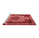 Industrial Red Washable Rugs