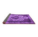 Sideview of Oriental Purple Industrial Rug, urb1749pur