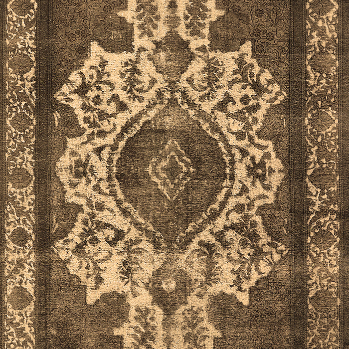 Oriental Brown Industrial Rug, urb1749brn