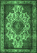 Oriental Emerald Green Industrial Rug, urb1749emgrn