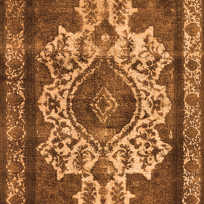 Machine Washable Oriental Orange Industrial Area Rugs, wshurb1749org