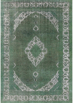 Mid-Century Modern Gunmetal Gray Oriental Rug, urb1750