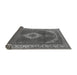 Sideview of Oriental Gray Industrial Rug, urb1750gry