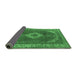 Sideview of Oriental Emerald Green Industrial Rug, urb1750emgrn