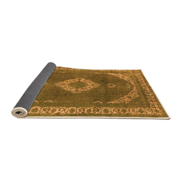 Sideview of Oriental Orange Industrial Rug, urb1750org