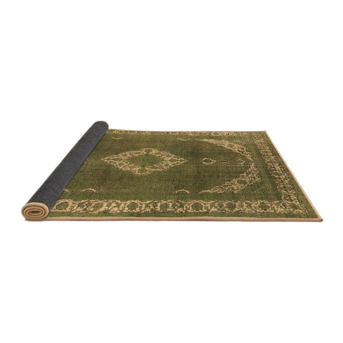 Sideview of Oriental Brown Industrial Rug, urb1750brn