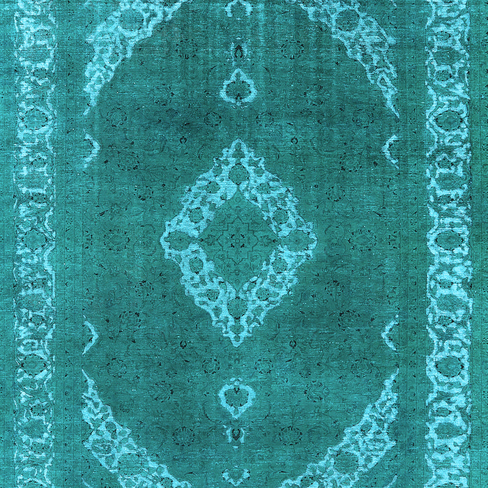 Oriental Light Blue Industrial Rug, urb1750lblu